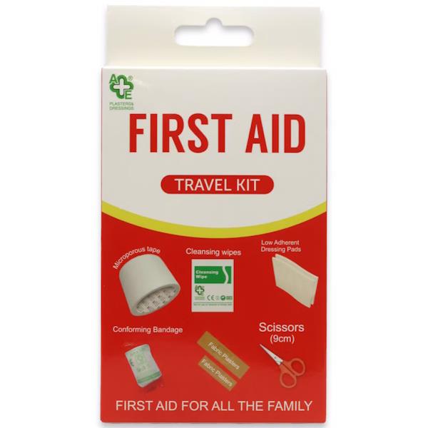 A&E First Aid Travel Kit (Case of 12)