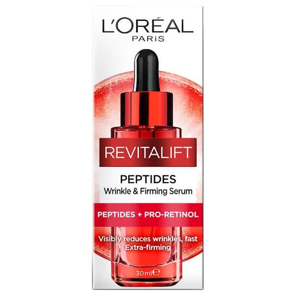 L'Oreal Revitalift Peptides Wrinkles & Firmness Serum 30ml (Case of 6)