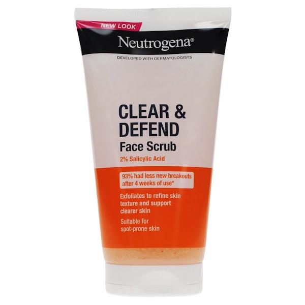 Neutrogena Clear & Defend Facial Scrub 150ml (Case of 6)