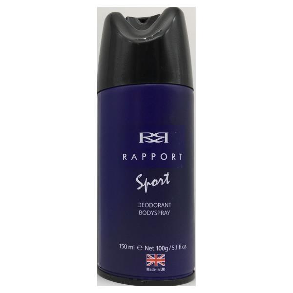 Rapport Sport Deodorant Body Spray 150ml (Case of 12)