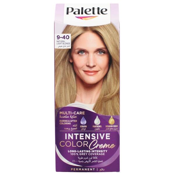 Schwarzkopf Palette Intensive Permanent Color Creme 9-40 Natural Light Blonde (Case of 10)