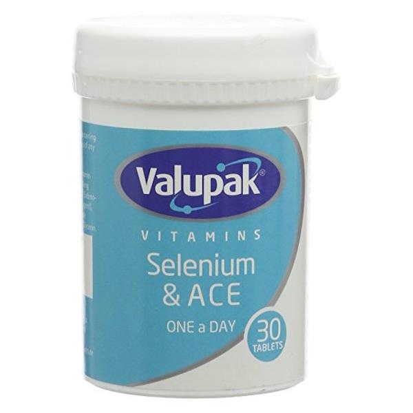 Valupak Vitamins Selenium & ACE 30 OAD Tablets (Case of 6)