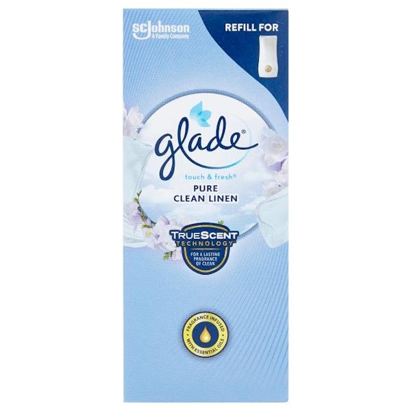 Glade Touch N Fresh Refill Clean Linen 10ml (Case of 12)