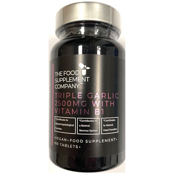 FSC Triple Garlic with Vitamin B1 60 Tablets (Case of 6)