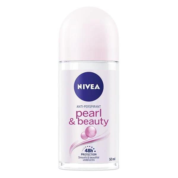 Nivea Pearl & Beauty Anti-Perspirant Roll On 50ml (Case of 6)