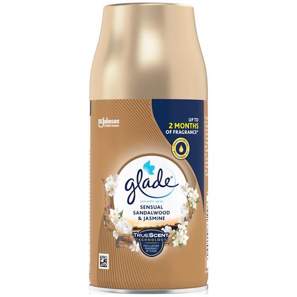 Glade Automatic Refill Sensual Sandalwood & Jasmine 269ml (Case of 4)
