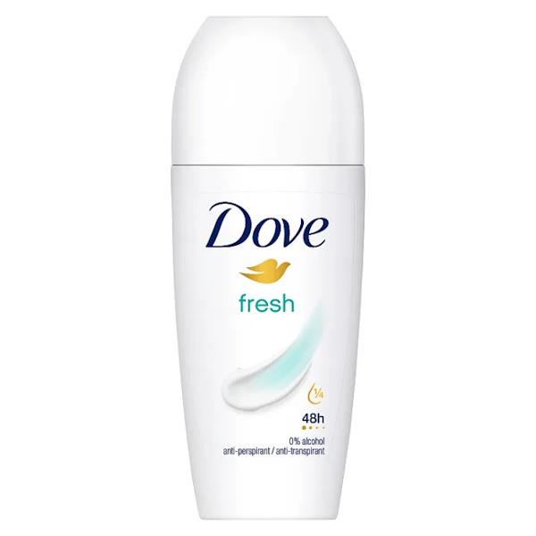 Dove Fresh Anti-Perspirant Roll On 50ml (Case of 6)