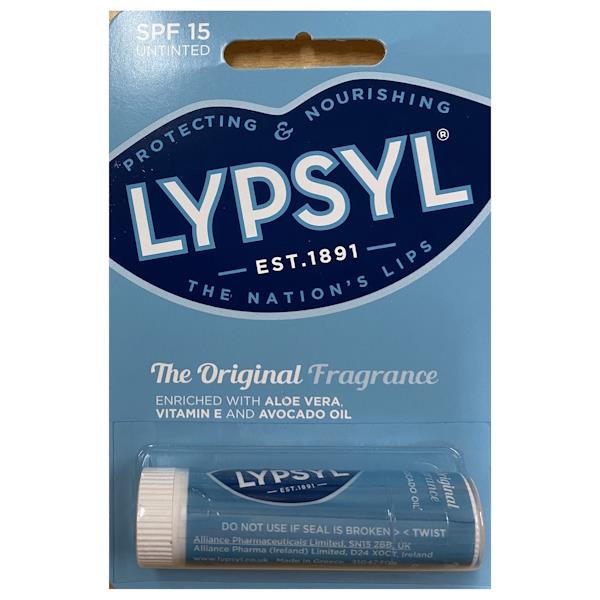Lypsyl The Original Fragrance SPF15 Untinted 4.6g (Case of 9)