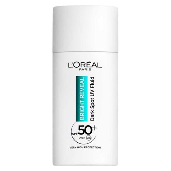 L'Oreal Bright Reveal Dark Spot UV Fluid SPF50+ 50ml (Case of 6)