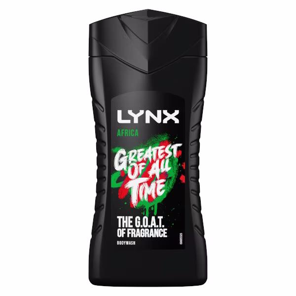Lynx Africa Bodywash 225ml (Case of 6)