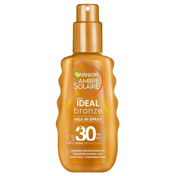 Garnier Ambre Solaire Ideal Bronze Milk-In Spray SPF30 150ml (Case of 6)