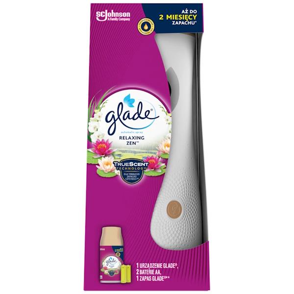 Glade Automatic Spray Air Freshener Kit Relaxing Zen (Case of 3)