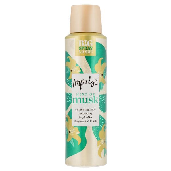 Impulse Hint of Musk Bodyspray 150ml (Case of 6)