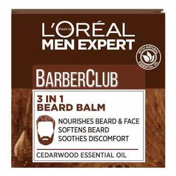 L'Oreal Men Expert Barber Club 3in1 Beard Balm 50ml (Case of 6)