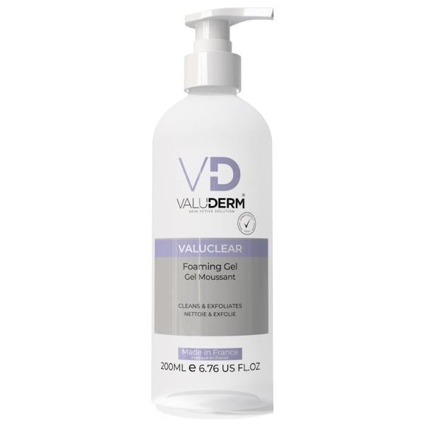 Valuderm Valuclear Foaming Gel 200ml (Case of 6)