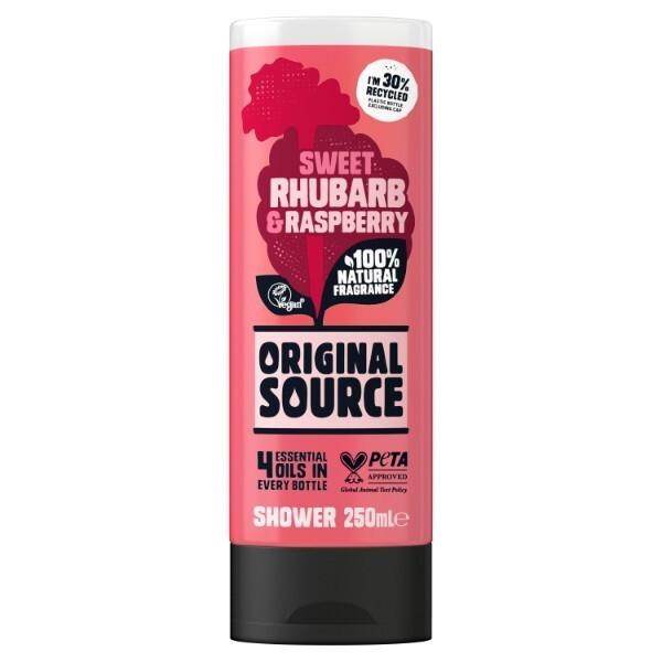 Original Source Sweet Rhubarb & Raspberry Shower Gel 250ml (Case of 6)