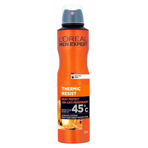 L'Oreal Men Expert Thermic Resist Anti-Perspirant Spray 300ml (Case of 6)