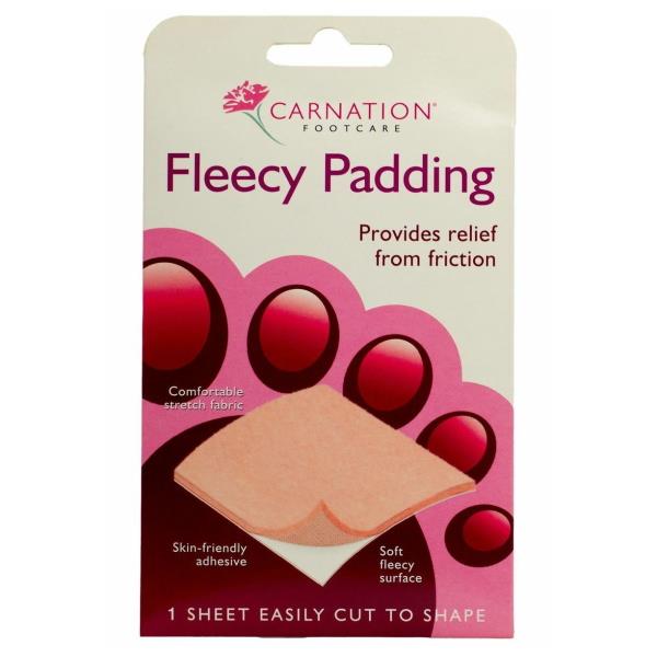 Carnation Footcare Fleecy Padding 1 Sheet (Case of 6)
