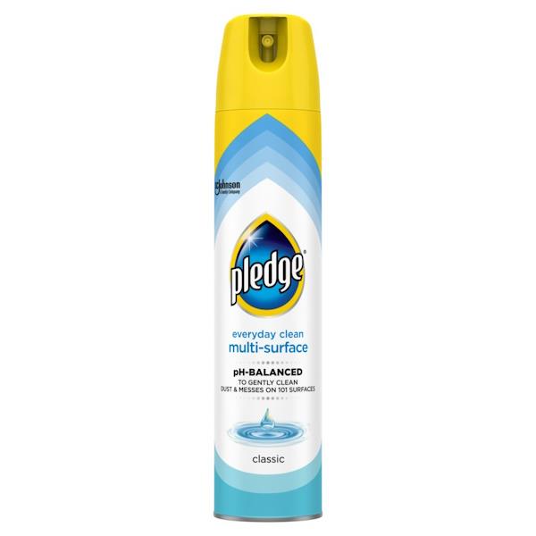 Pledge Everyday Clean Multi-Surface Polish Classic 250ml (Case of 6)