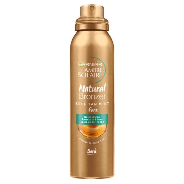 Garnier Ambre Solaire Natural Bronzer Self Tan Mist Face 75ml (Case of 6)