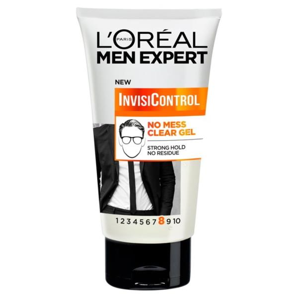 L'Oreal Men Expert InvisiControl Neat Look Clear Gel 150ml (Case of 6)