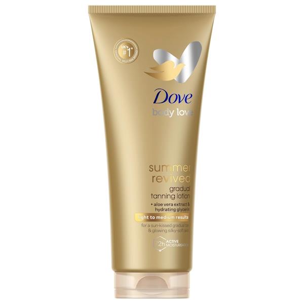 Dove Derma Spa Summer Revived Body Lotion Fair to Medium Skin 200ml