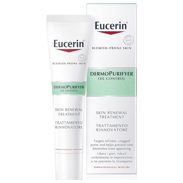 Eucerin Dermo Purifyer Oil Control Skin Renewal Treatment 40ml (Case of 3)