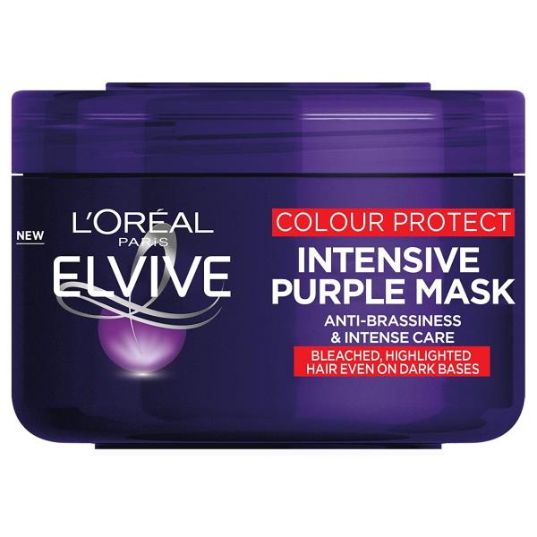 (LT) L'Oreal Elvive Colour Protect Intensive Purple Mask 250ml (Case of 6)