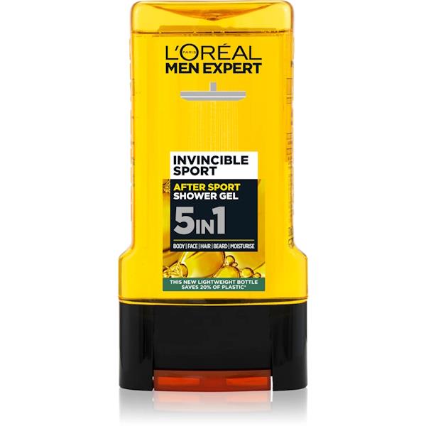 (LT) L'Oreal Men Expert Invincible Sport Shower Gel 300ml (Case of 6)