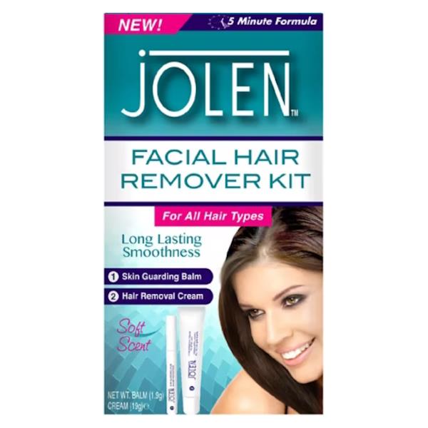 Jolen Facial Hair Remover Kit (Case of 12)