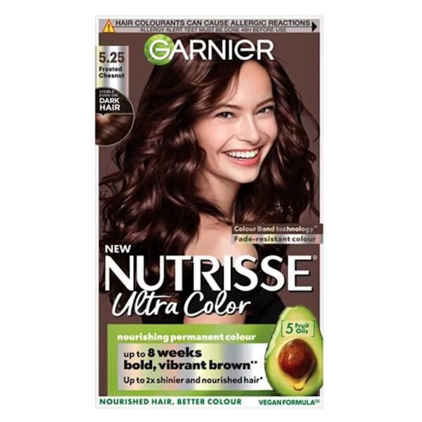 Garnier Nutrisse Ultra Color Permanent Colour 5.25 Frosted Chestnut (Case of 3)