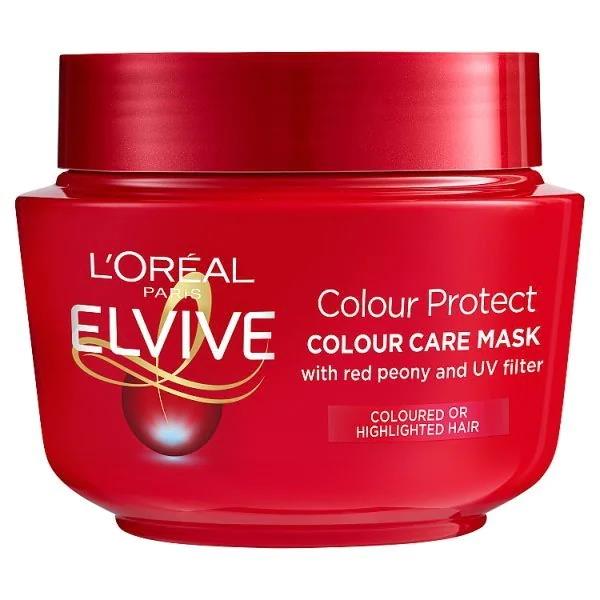 (LT) L'Oreal Elvive Colour Protect Colour Care Mask 300ml (Case of 6)