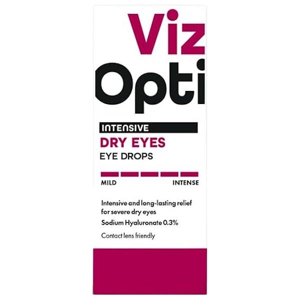 VizOpti Intensive Dry Eyes Eye Drops 10ml (Case of 6)