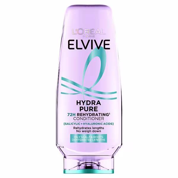 L'Oreal Elvive Hydra Pure 72H Purifying Conditioner 500ml (Case of 12)