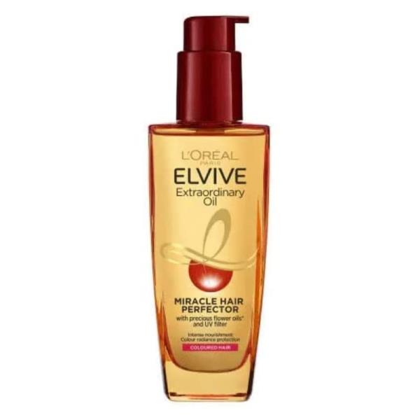 (LT) L'Oreal Elvive Extraordinary Oil Miracle Hair Perfector Dry Coloured Hair 100ml (Case of 6)