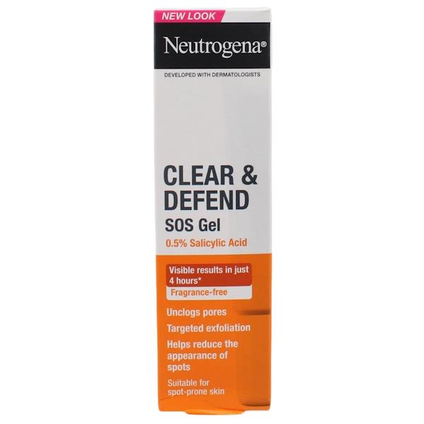 Neutrogena Clear & Defend SOS Gel 15ml (Case of 6)