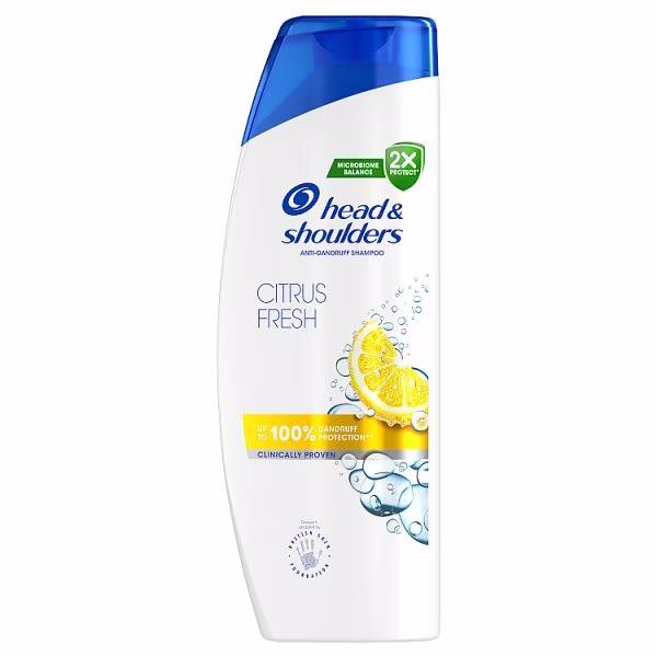 Head & Shoulders Citrus Fresh Shampoo 250ml (Case of 6)