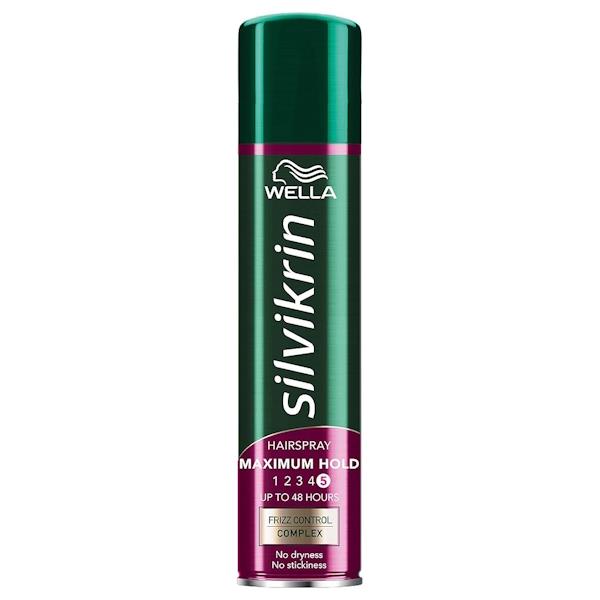 Wella Silvikrin Hairspray Maximum Hold 250ml (Case of 6)