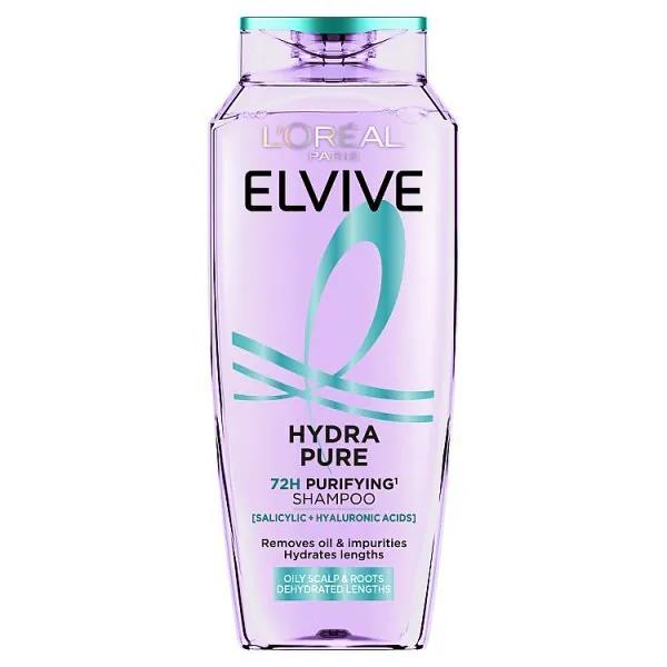 L'Oreal Elvive Hydra Pure 72H Purifying Shampoo 250ml (Case of 6)