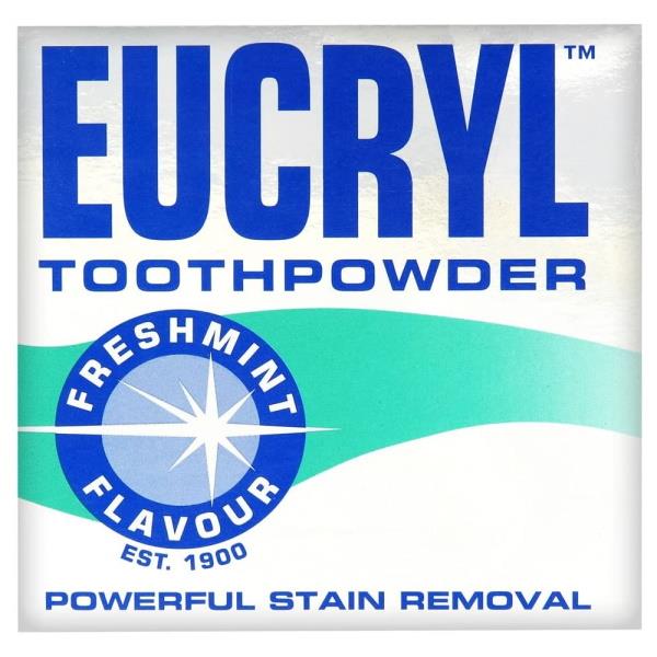 Eucryl Toothpowder Freshmint Flavour 50g (Case of 12)
