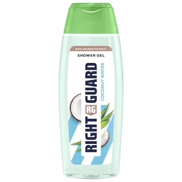 Right Guard Coconut Water Shower Gel 250ml (Case of 6)