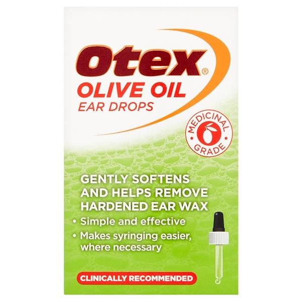 Otex Olive Oil Ear Drops 10ml (Case of 6)