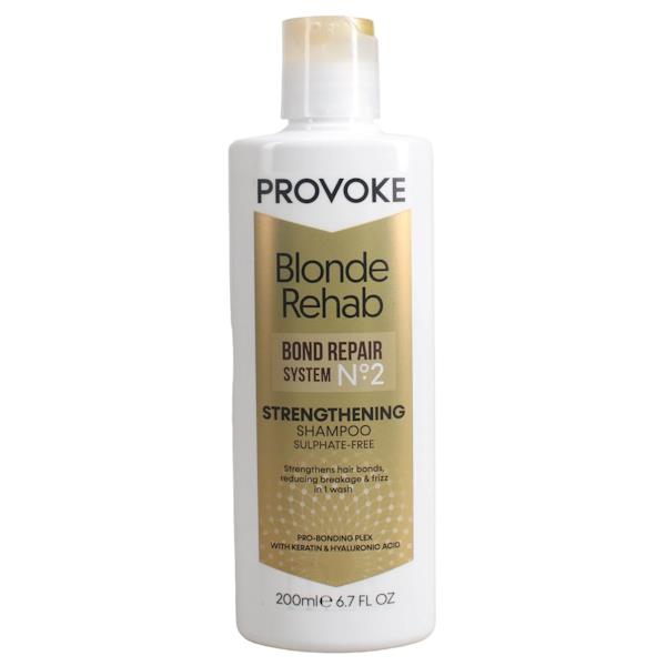 Provoke Blonde Rehab Strengthening Shampoo 200ml (Case of 6)