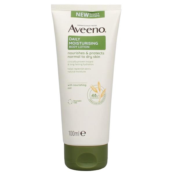 Aveeno Daily Moisturising Body Lotion 100ml (Case of 6)