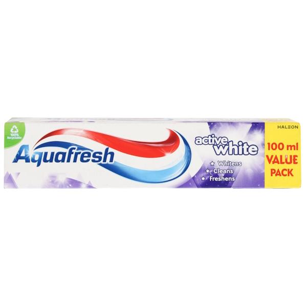 Aquafresh Active White Toothpaste 100ml (Case of 12)