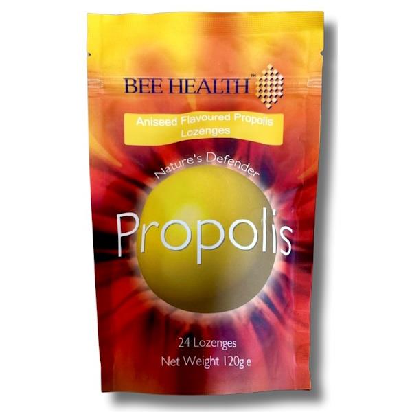 Bee Health Propolis 24 Aniseed Flavoured Lozenges 120g (Case of 12)