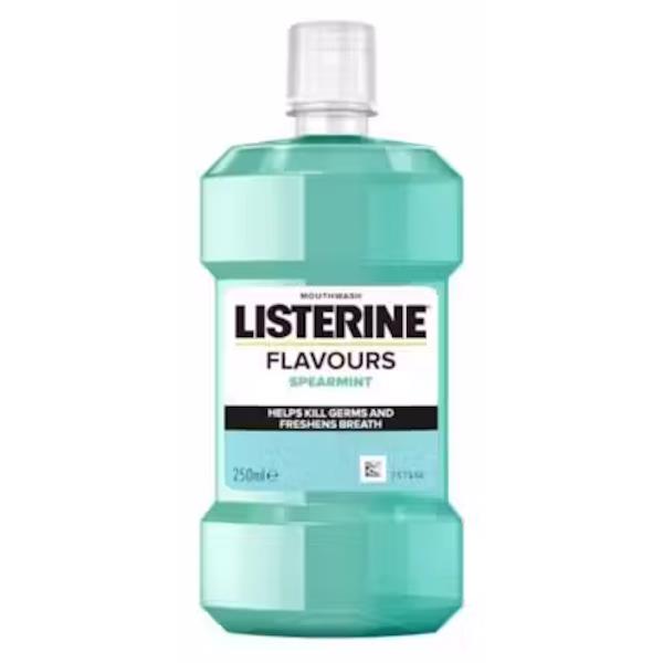 Listerine Daily Mouthwash Spearmint 250ml (Case of 6)