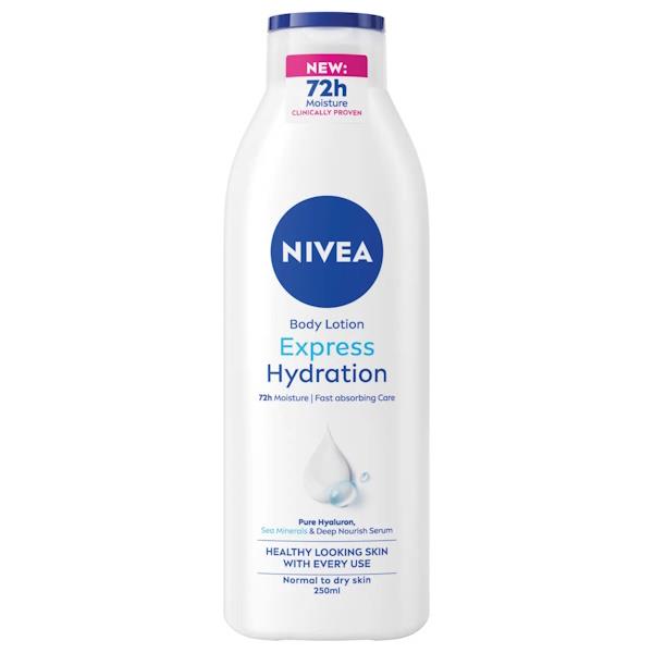 Nivea Body Lotion Express Hydration 250ml (Case of 6)
