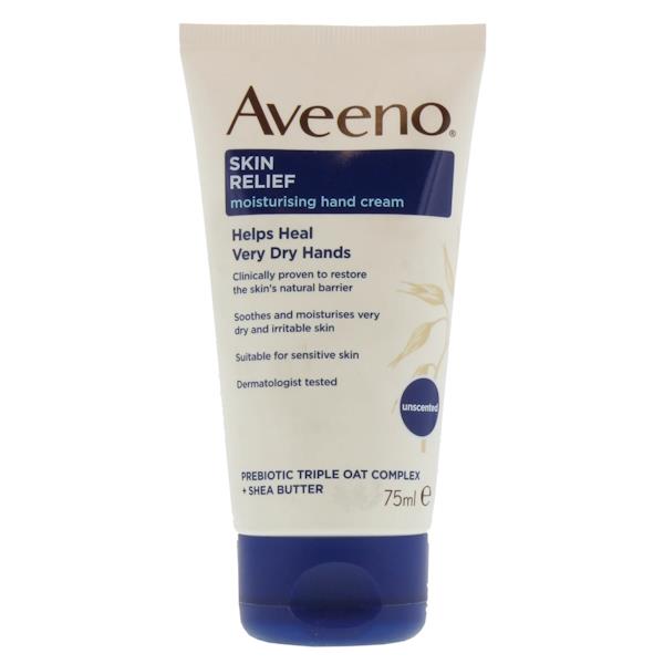 Aveeno Skin Relief Moisturising Hand Cream 75ml (Case of 6)