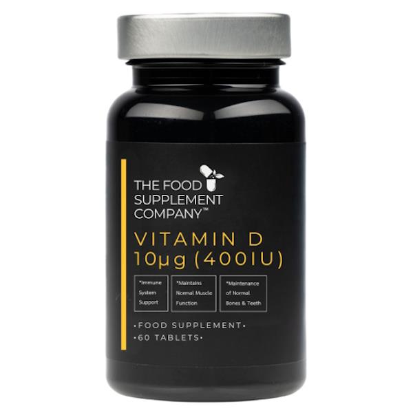 FSC Vitamin D 10ug 60 Tablets (Case of 6)